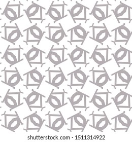 Geometric ornamental vector pattern. Seamless design texture.