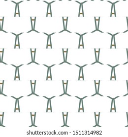 Geometric ornamental vector pattern. Seamless design texture.