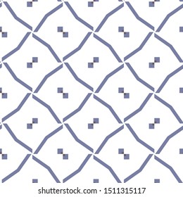 Geometric ornamental vector pattern. Seamless design texture.