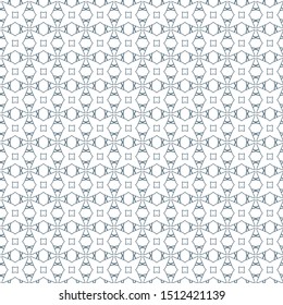 Geometric ornamental vector pattern. Seamless design texture.