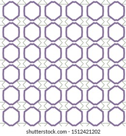 Geometric ornamental vector pattern. Seamless design texture.