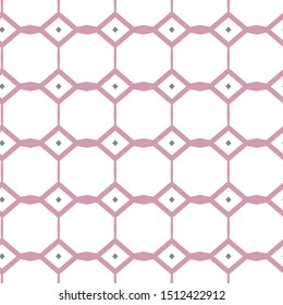 Geometric ornamental vector pattern. Seamless design texture.