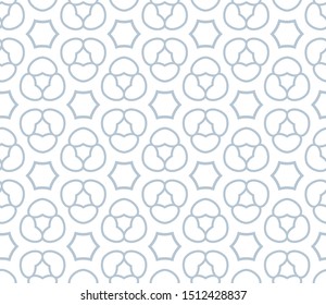 Geometric ornamental vector pattern. Seamless design texture.