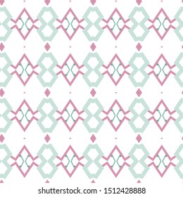 Geometric ornamental vector pattern. Seamless design texture.