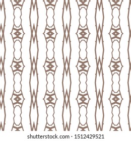 Geometric ornamental vector pattern. Seamless design texture.