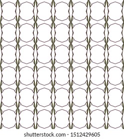 Geometric ornamental vector pattern. Seamless design texture.