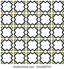 Geometric ornamental vector pattern. Seamless design texture.
