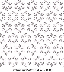 Geometric ornamental vector pattern. Seamless design texture.