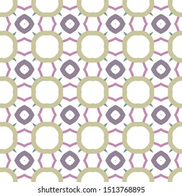 Geometric ornamental vector pattern. Seamless design texture.