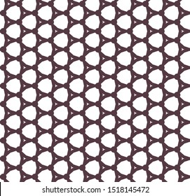 Geometric ornamental vector pattern. Seamless design texture.