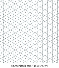 Geometric ornamental vector pattern. Seamless design texture.