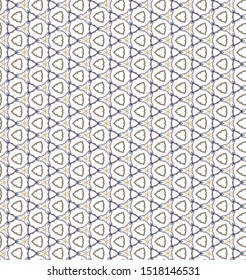 Geometric ornamental vector pattern. Seamless design texture.