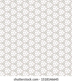 Geometric ornamental vector pattern. Seamless design texture.