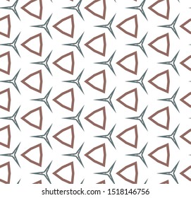 Geometric ornamental vector pattern. Seamless design texture.