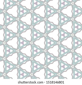 Geometric ornamental vector pattern. Seamless design texture.