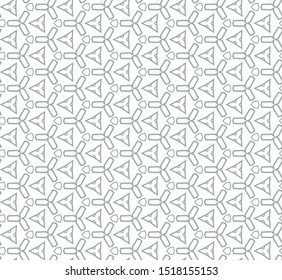 Geometric ornamental vector pattern. Seamless design texture.