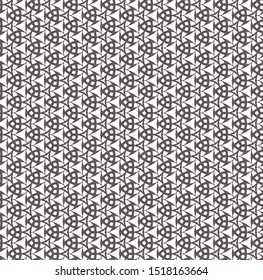 Geometric ornamental vector pattern. Seamless design texture.