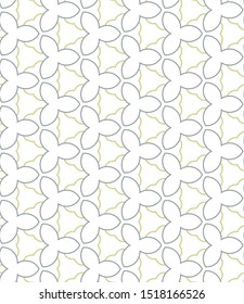 Geometric ornamental vector pattern. Seamless design texture.
