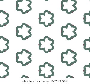 Geometric ornamental vector pattern. Seamless design texture.