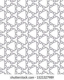 Geometric ornamental vector pattern. Seamless design texture.