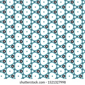 Geometric ornamental vector pattern. Seamless design texture.