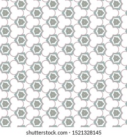 Geometric ornamental vector pattern. Seamless design texture.