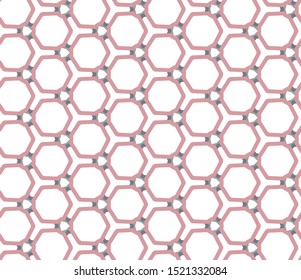 Geometric ornamental vector pattern. Seamless design texture.