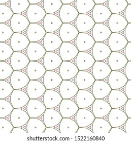Geometric ornamental vector pattern. Seamless design texture.