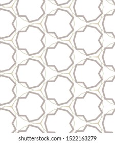 Geometric ornamental vector pattern. Seamless design texture.