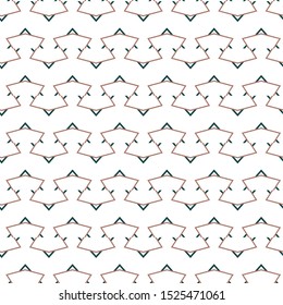 Geometric ornamental vector pattern. Seamless design texture.