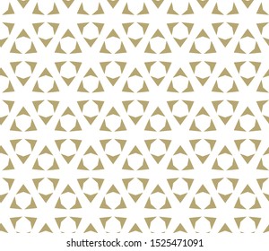 Geometric ornamental vector pattern. Seamless design texture.