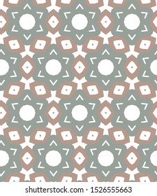 Geometric ornamental vector pattern. Seamless design texture.