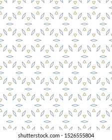 Geometric ornamental vector pattern. Seamless design texture.