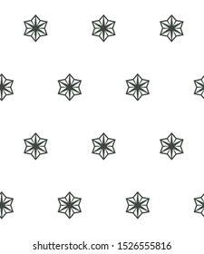 Geometric ornamental vector pattern. Seamless design texture.