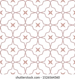 Geometric ornamental vector pattern. Seamless design texture.