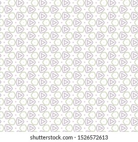 Geometric ornamental vector pattern. Seamless design texture.
