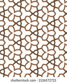 Geometric ornamental vector pattern. Seamless design texture.