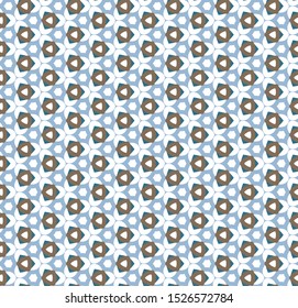 Geometric ornamental vector pattern. Seamless design texture.
