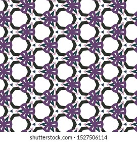 Geometric ornamental vector pattern. Seamless design texture.