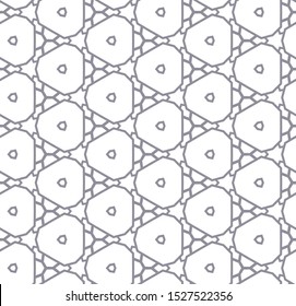 Geometric ornamental vector pattern. Seamless design texture.
