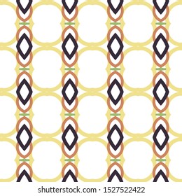 Geometric ornamental vector pattern. Seamless design texture.