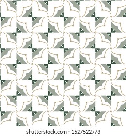 Geometric ornamental vector pattern. Seamless design texture.