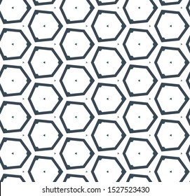 Geometric ornamental vector pattern. Seamless design texture.
