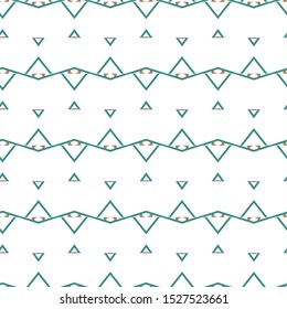 Geometric ornamental vector pattern. Seamless design texture.