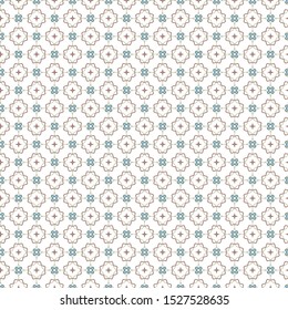 Geometric ornamental vector pattern. Seamless design texture.