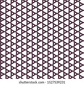 Geometric ornamental vector pattern. Seamless design texture.