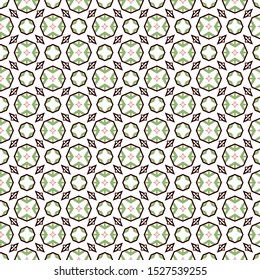 Geometric ornamental vector pattern. Seamless design texture.