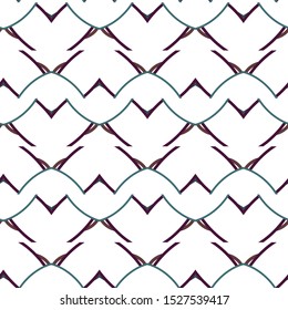 Geometric ornamental vector pattern. Seamless design texture.