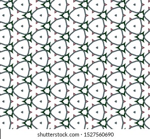 Geometric ornamental vector pattern. Seamless design texture.