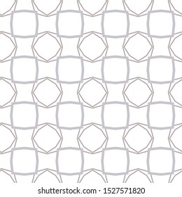 Geometric ornamental vector pattern. Seamless design texture.